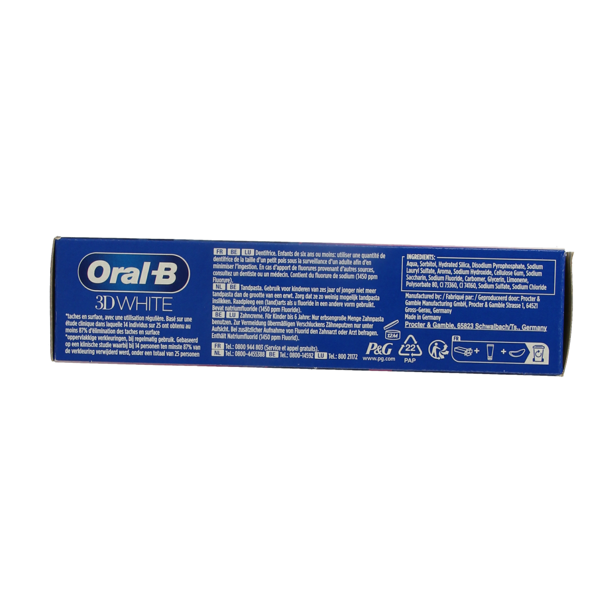 Oral B Tandpasta 3D white vitalize  75.00 Milliliter