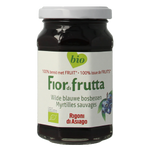 Fiordifrutta Blauwe bosbesjam bio 250.00 Gram