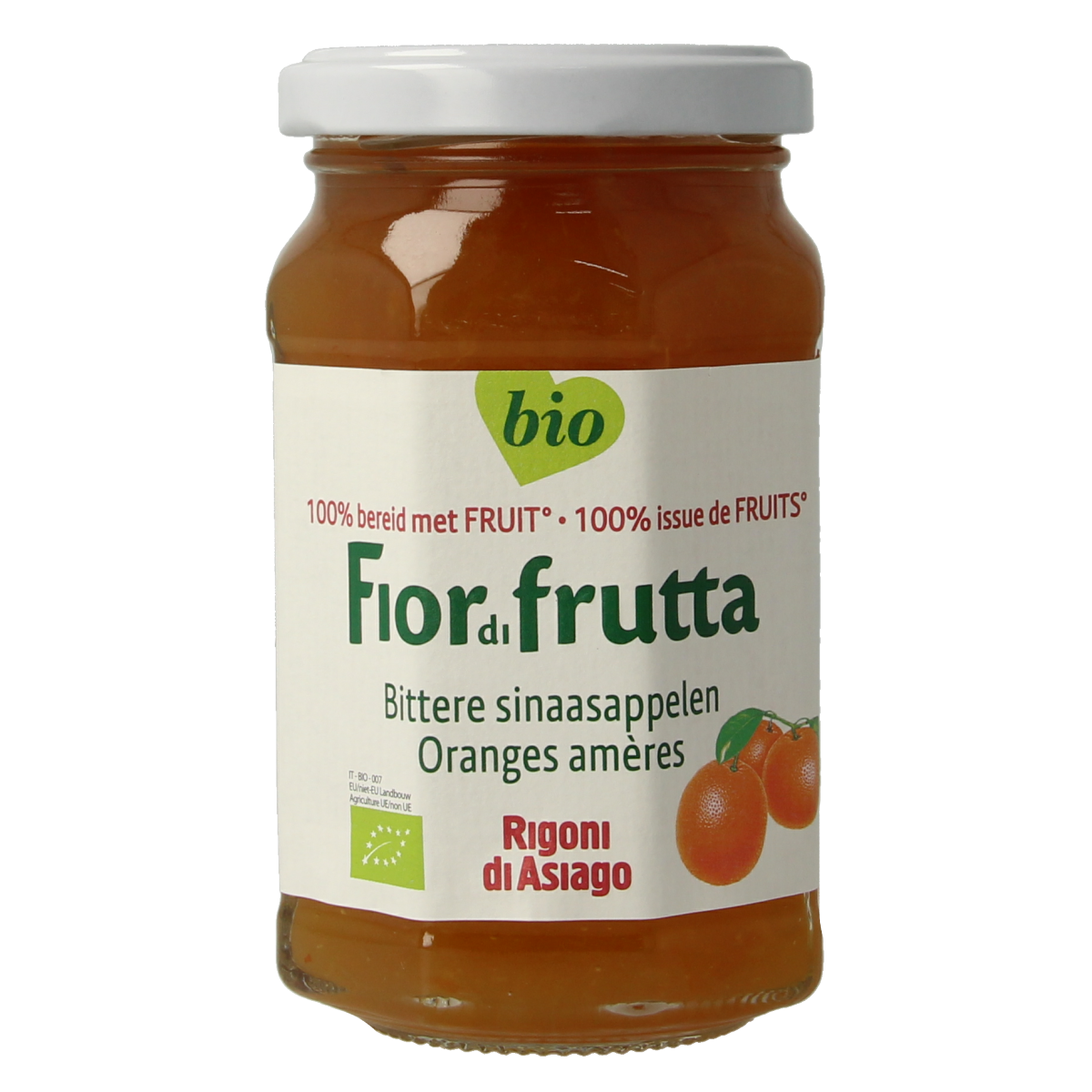 Fiordifrutta Sinaasappeljam bio 260.00 Gram