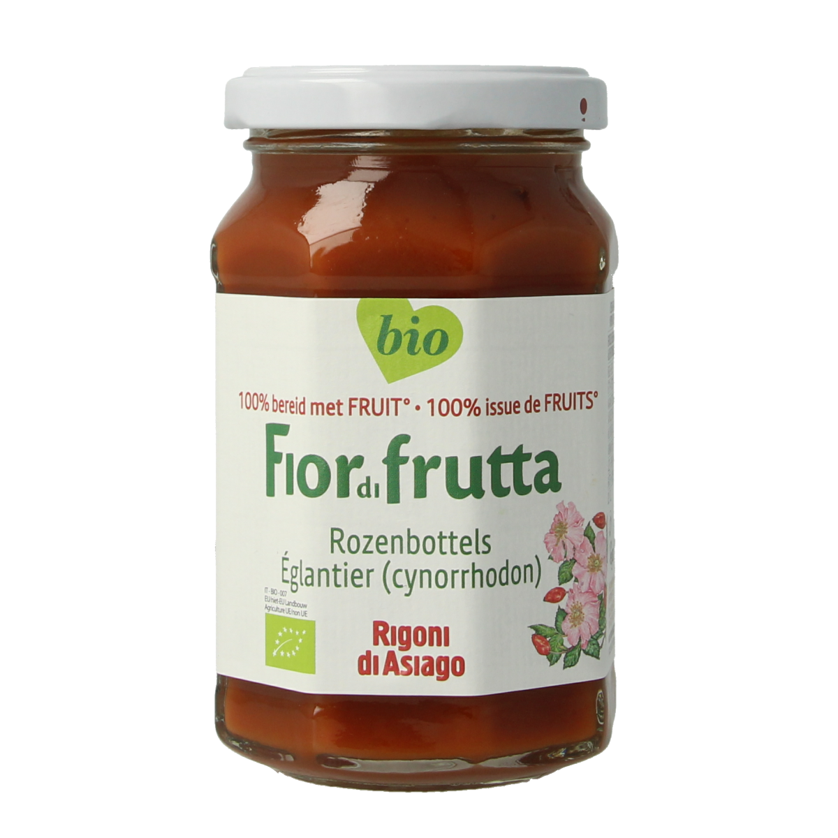 Fiordifrutta Rozenbotteljam bio 250.00 Gram