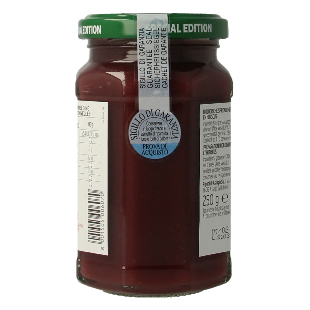 Fiordifrutta Granaatappel aloe hibiscus bio 250.00 Gram