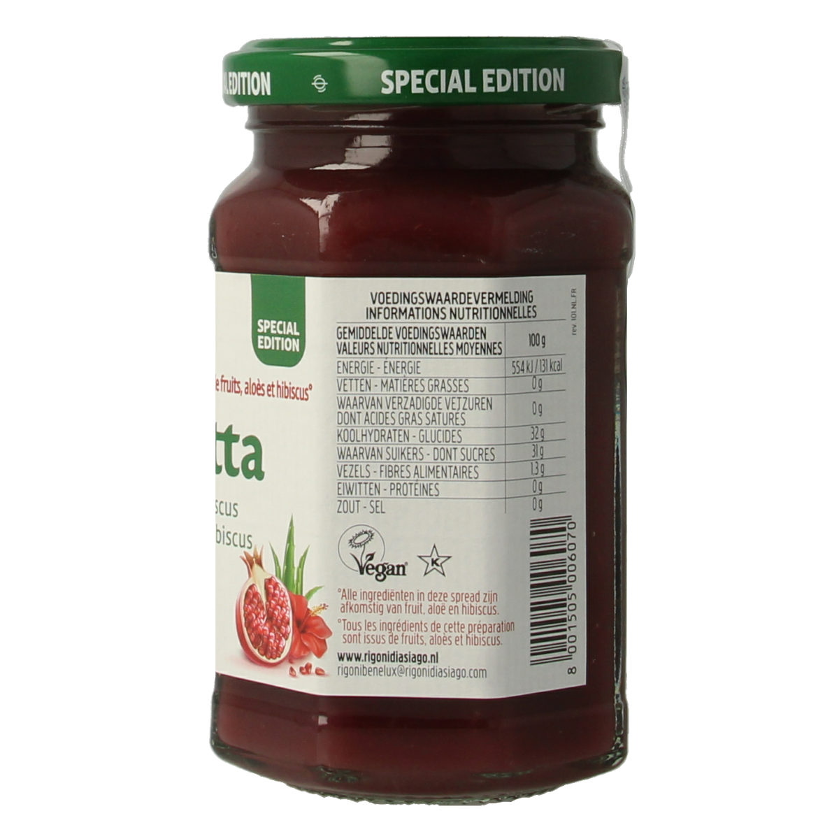 Fiordifrutta Granaatappel aloe hibiscus bio 250.00 Gram