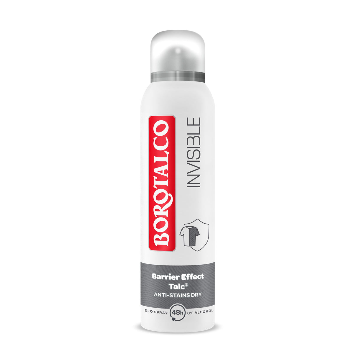Borotalco Deodorant spray invisible 150.00 Milliliter