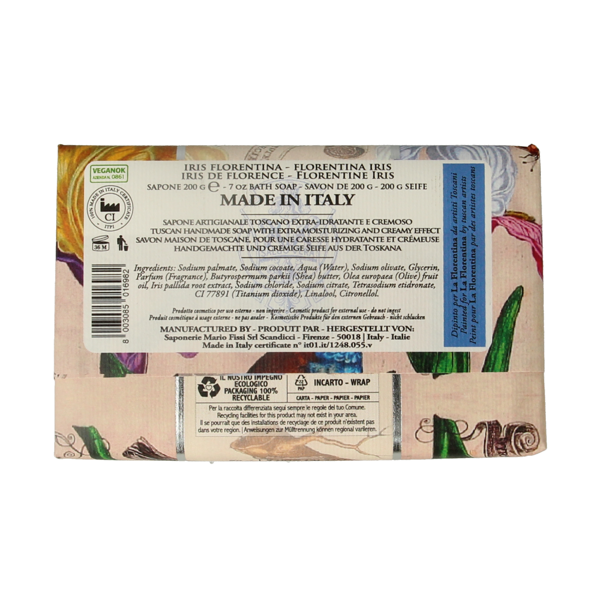 La Florentina Zeep florentijnse iris 200.00 Gram