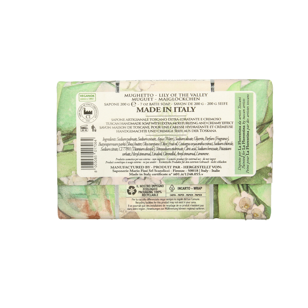 La Florentina Zeep lelietje van dalen 200.00 Gram