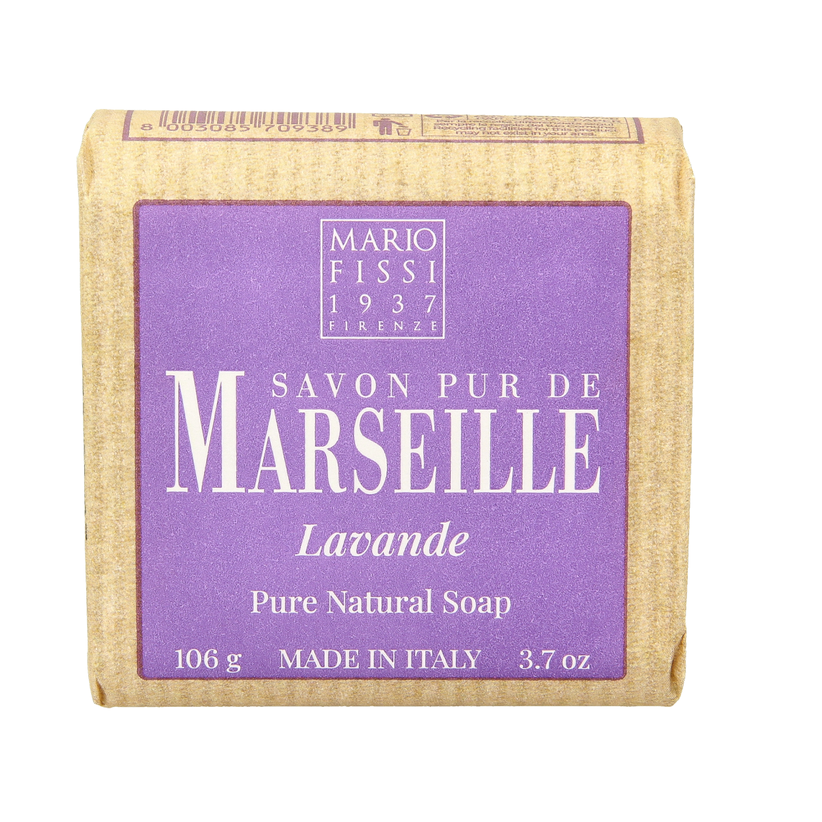 Marseille Zeep natuurlijk lavendel 106.00 Gram
