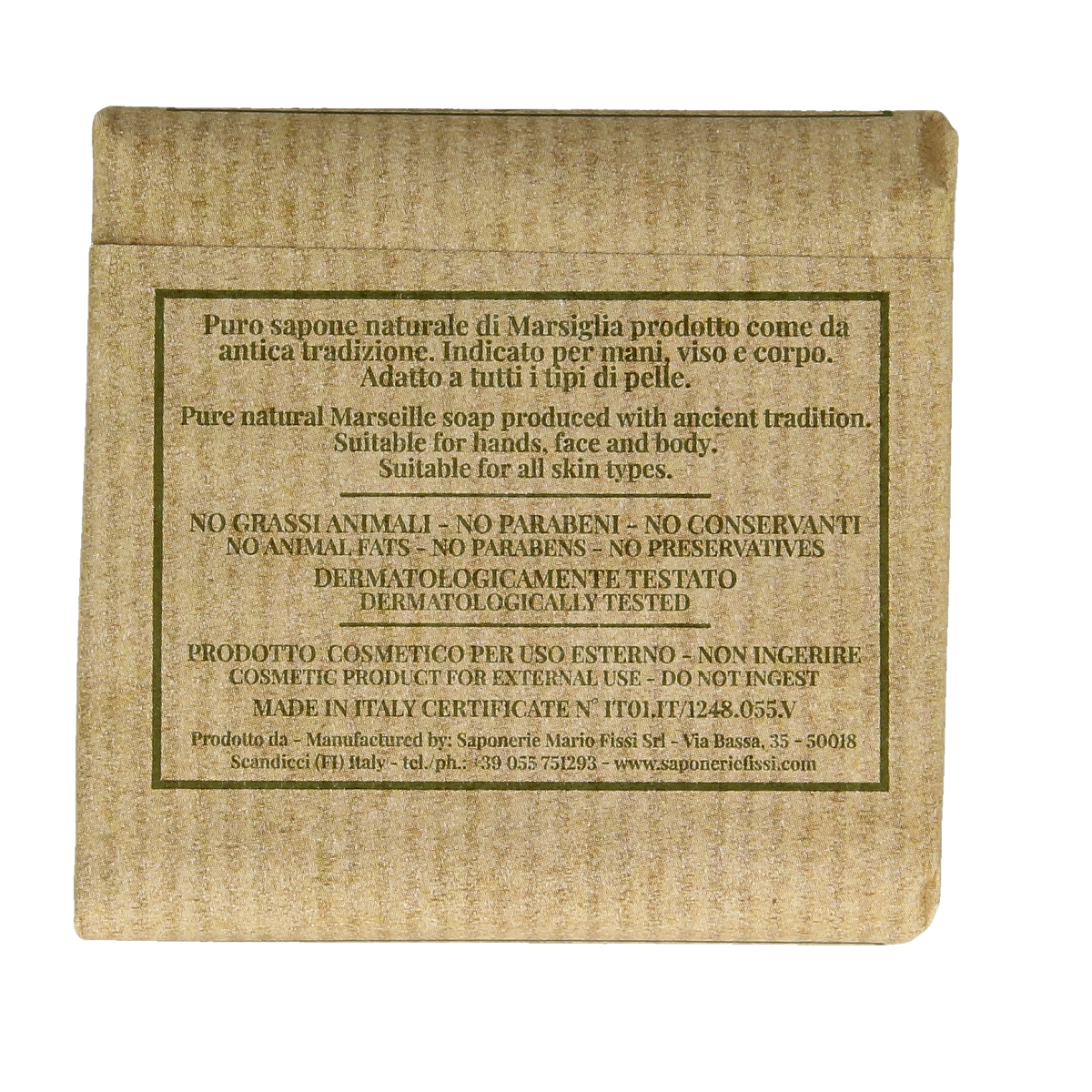 Marseille Zeep natuurlijk olijf 106.00 Gram