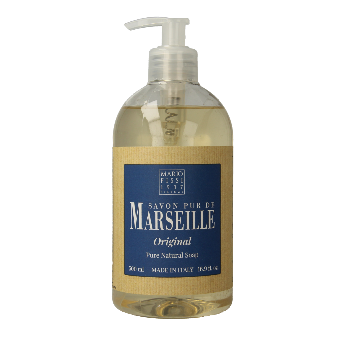 Marseille Zeep natuurlijk vloeibaar original 500.00 Milliliter
