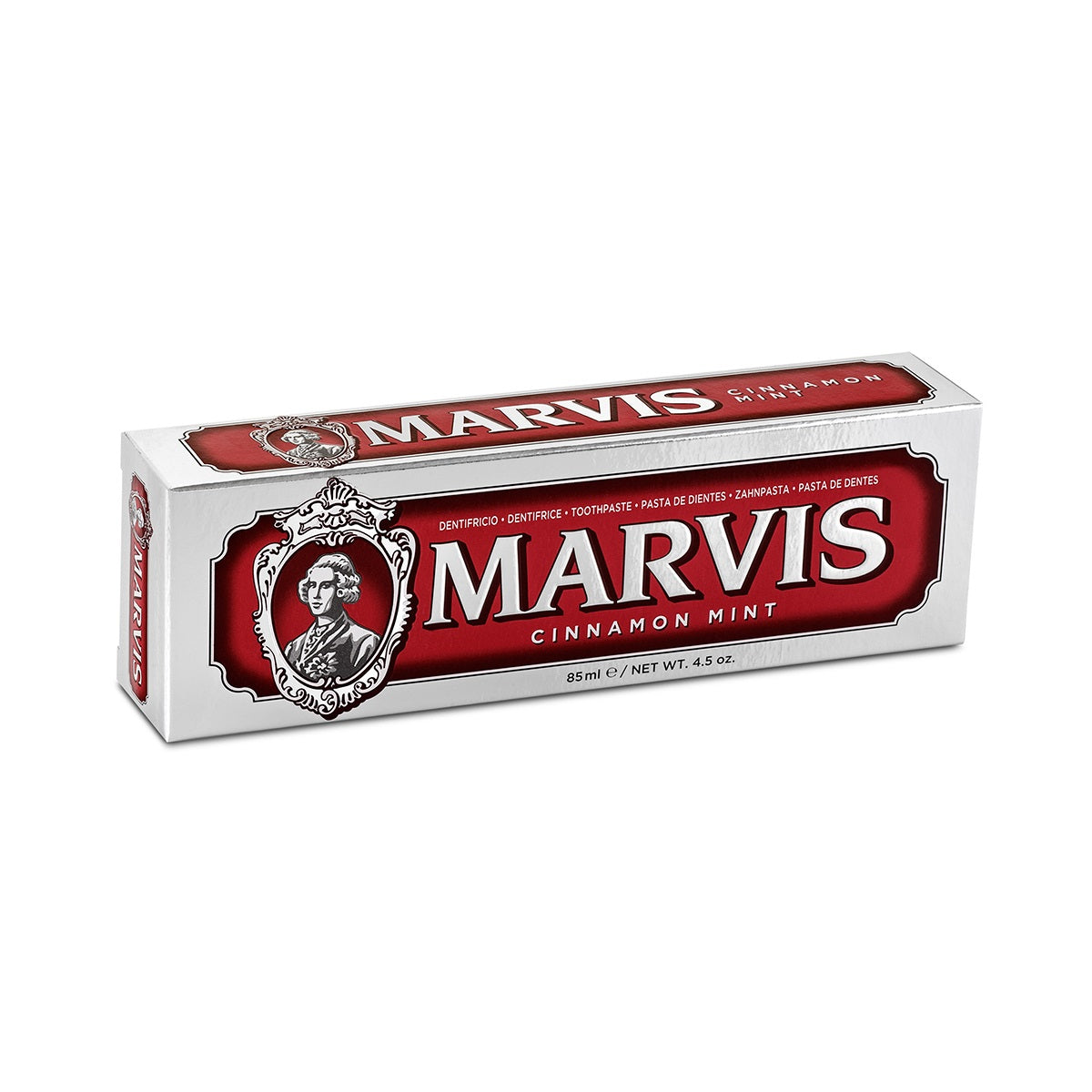 Marvis Toothpaste cinnamon mint 85.00 Milliliter