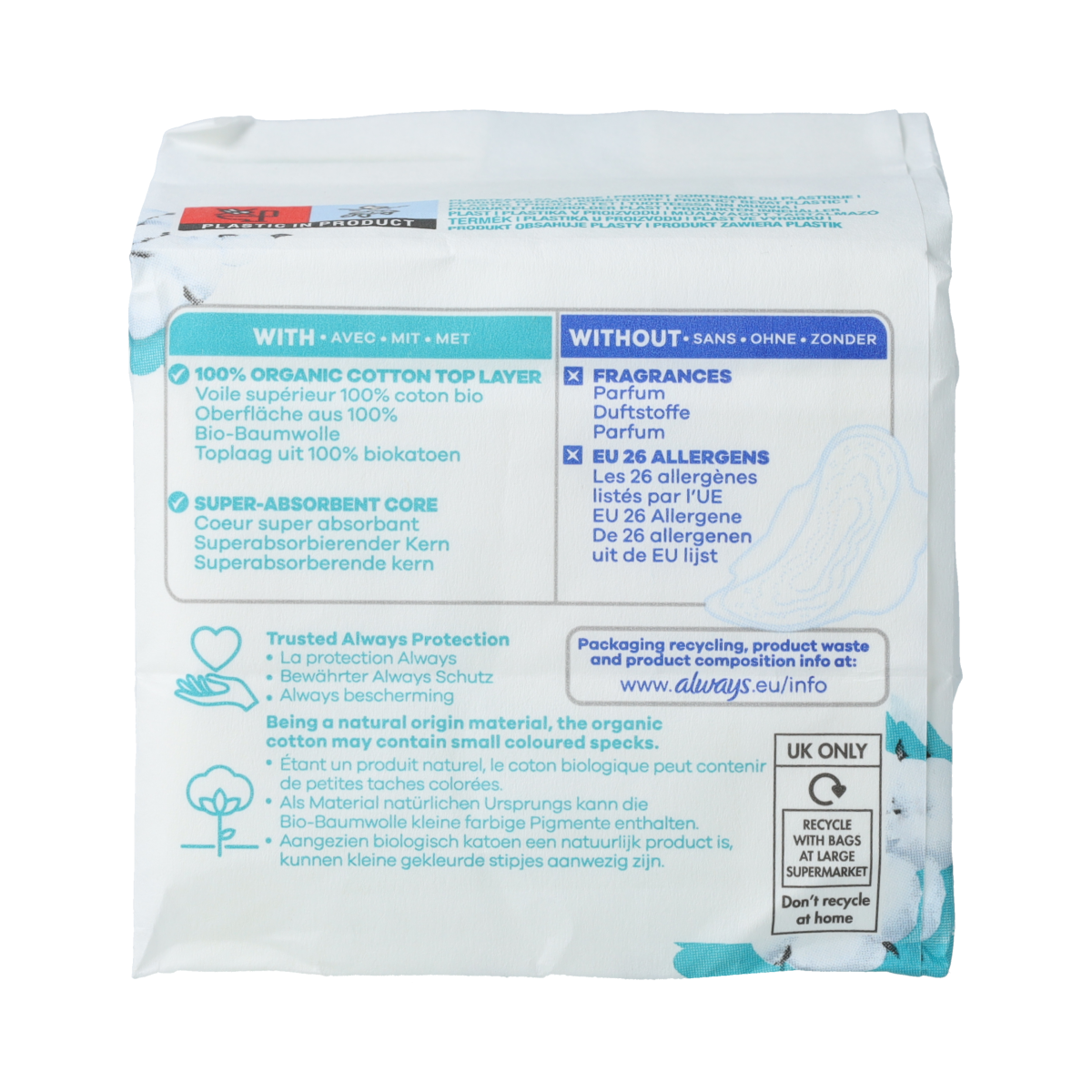 Always Maandverband cotton protection normal 11.00 Stuks