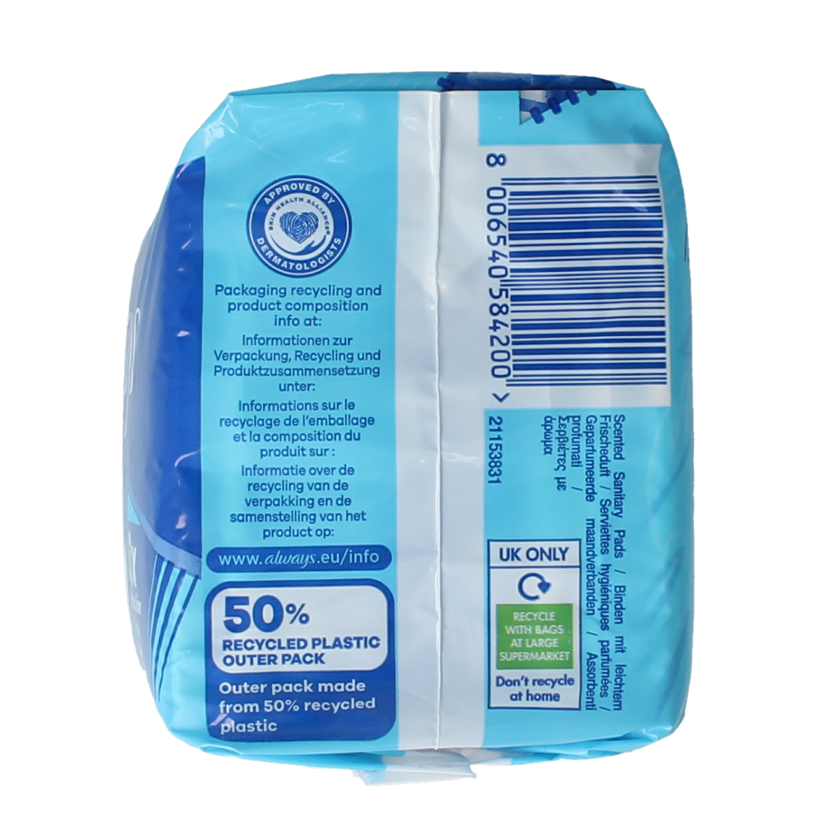 Always Maandverband ultra day long plus 9.00 Stuks
