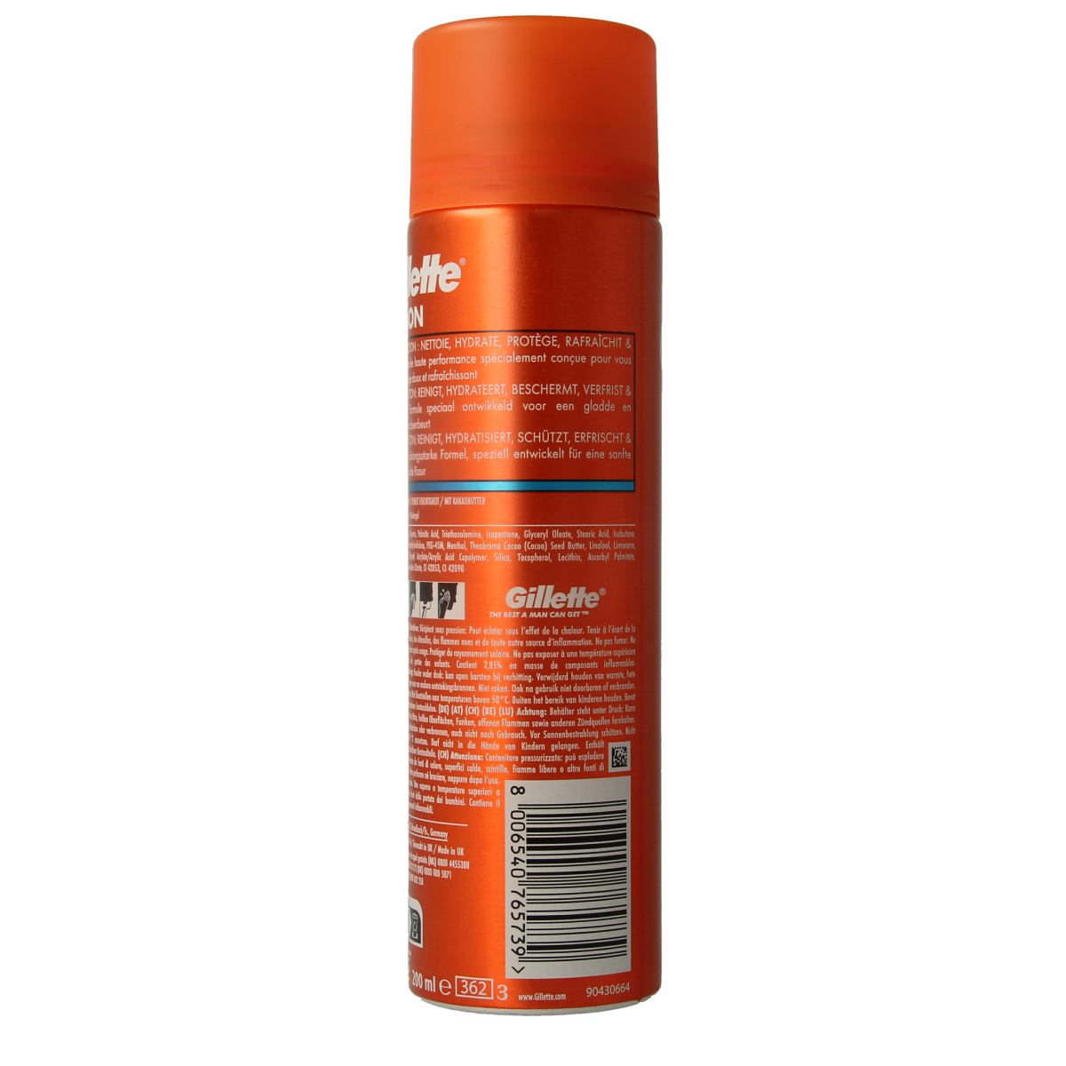 Gillette Fusion shaving gel 200.00 Milliliter