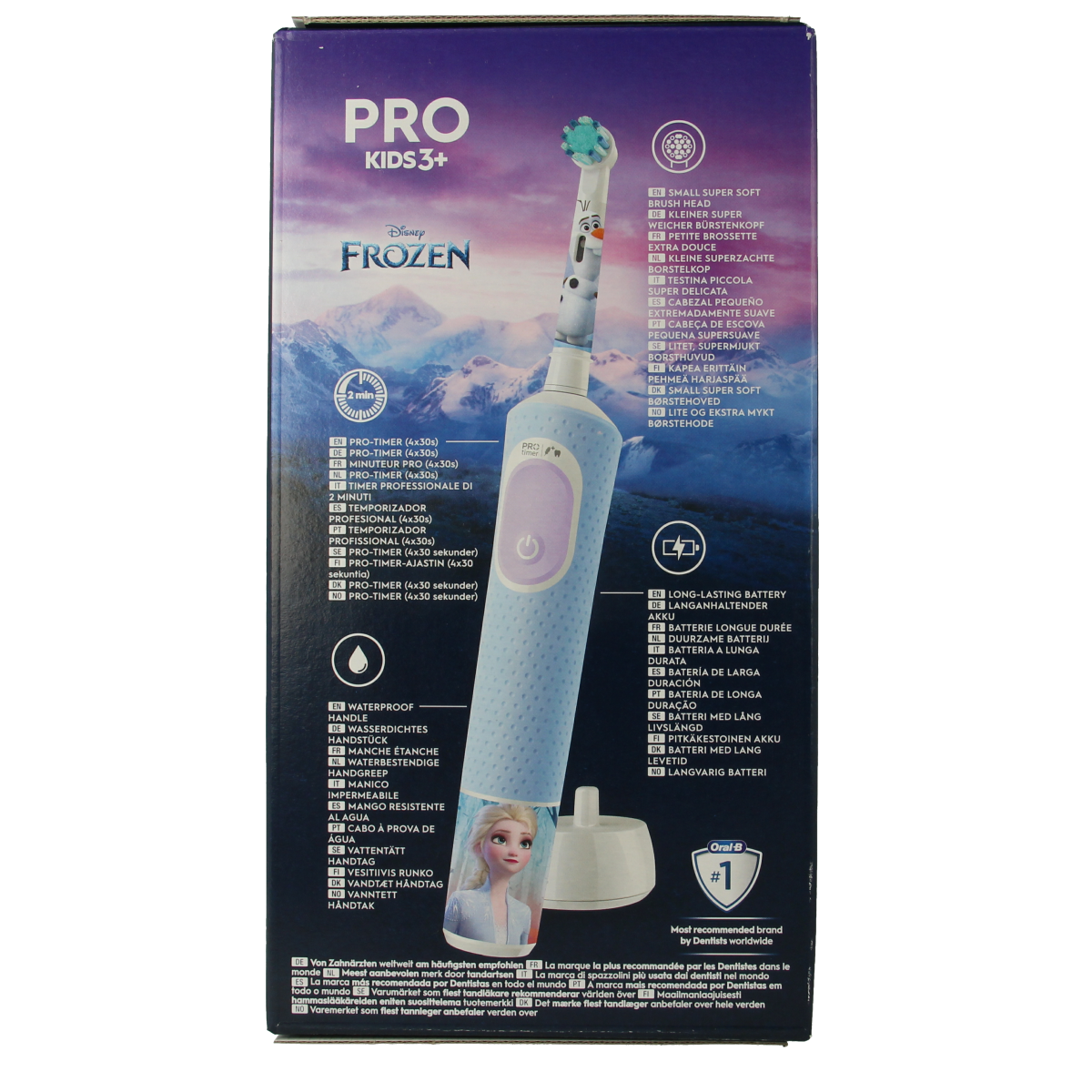 Oral B Vitality pro kid frozen 1.00 Stuks