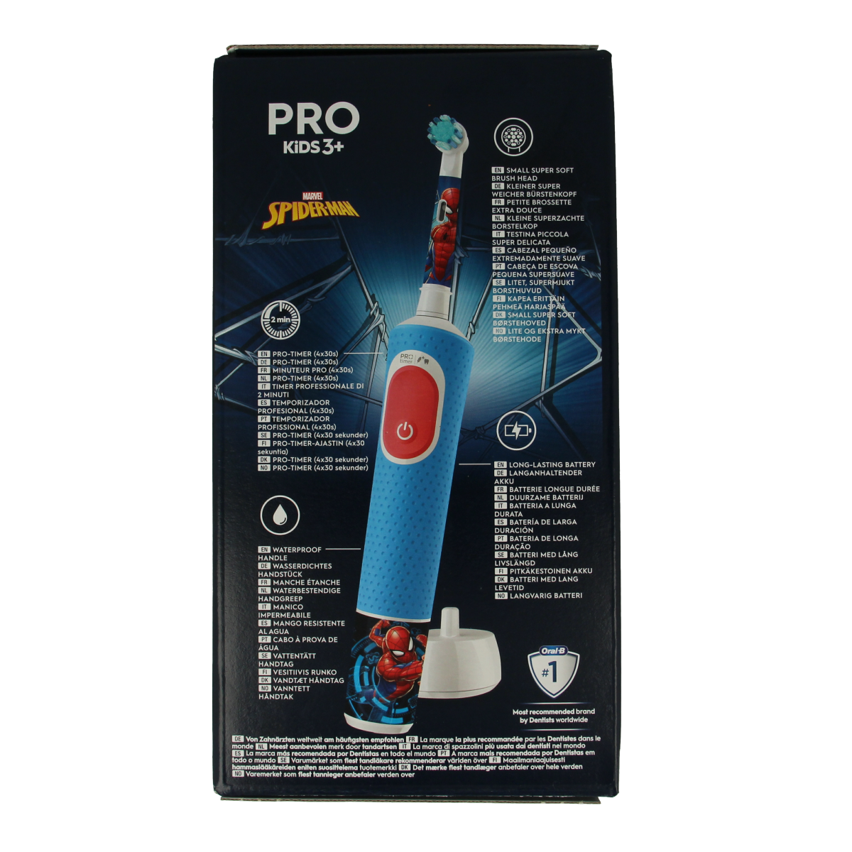 Oral B Vitality pro kid spiderman 1.00 Stuks