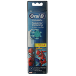 Oral B Opzetborstel kids spiderman 4.00 Stuks