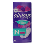 Always Inlegkruisjes daily fresh normaal & scent 30.00 Stuks