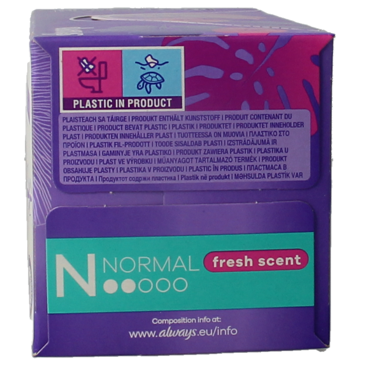 Always Inlegkruisjes daily fresh normaal & scent 30.00 Stuks