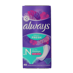 Always Inlegkruisjes daily protect fresh & scent 40.00 Stuks