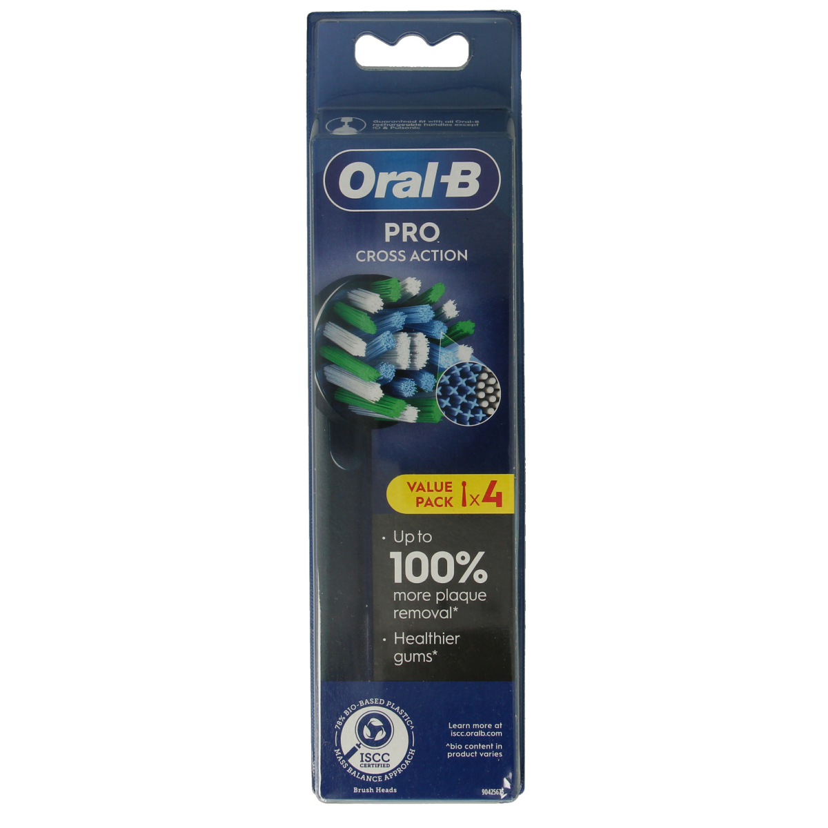 Oral B Opzetborstel action black 4.00 Stuks