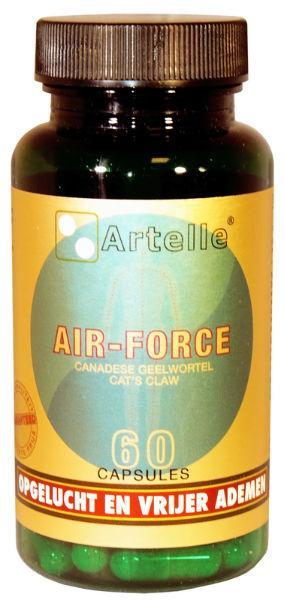 Artelle Air-force Canadese geelwortel cat's claw 60.00 Capsules