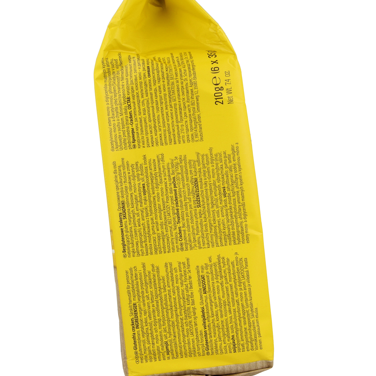 Schar Crackers glutenvrij 210.00 Gram