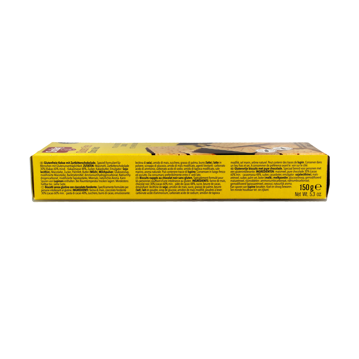 Schar Choko keks glutenvrij 150.00 Gram