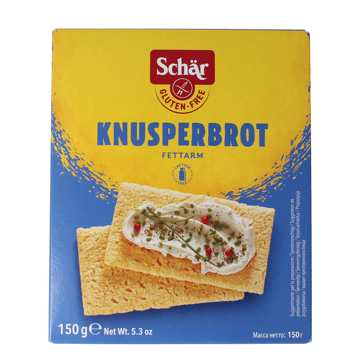 Schar Crispbread glutenvrij 150.00 Gram