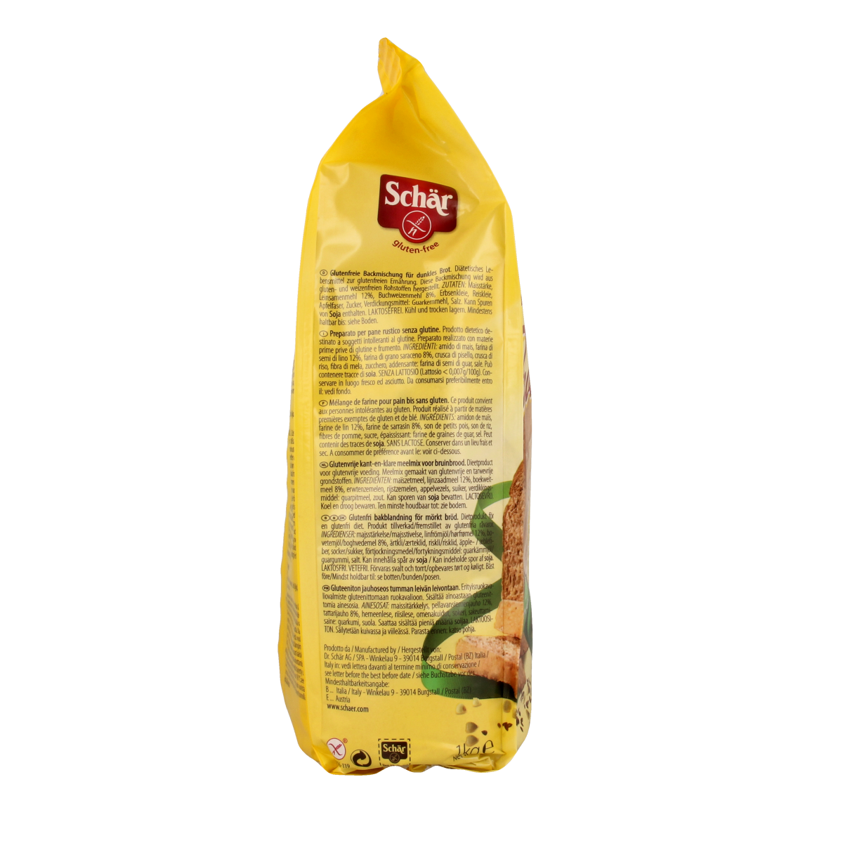 Schar Broodmix bruin glutenvrij 1.00 Kilogram