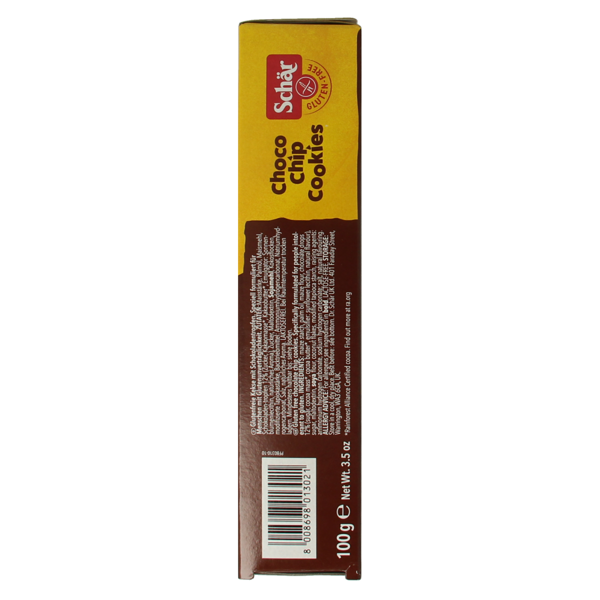 Schar Choco chip cookies glutenvrij 100.00 Gram