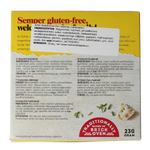 Schar Knackerbrod dun vezelrijk glutenvrij 230.00 Gram