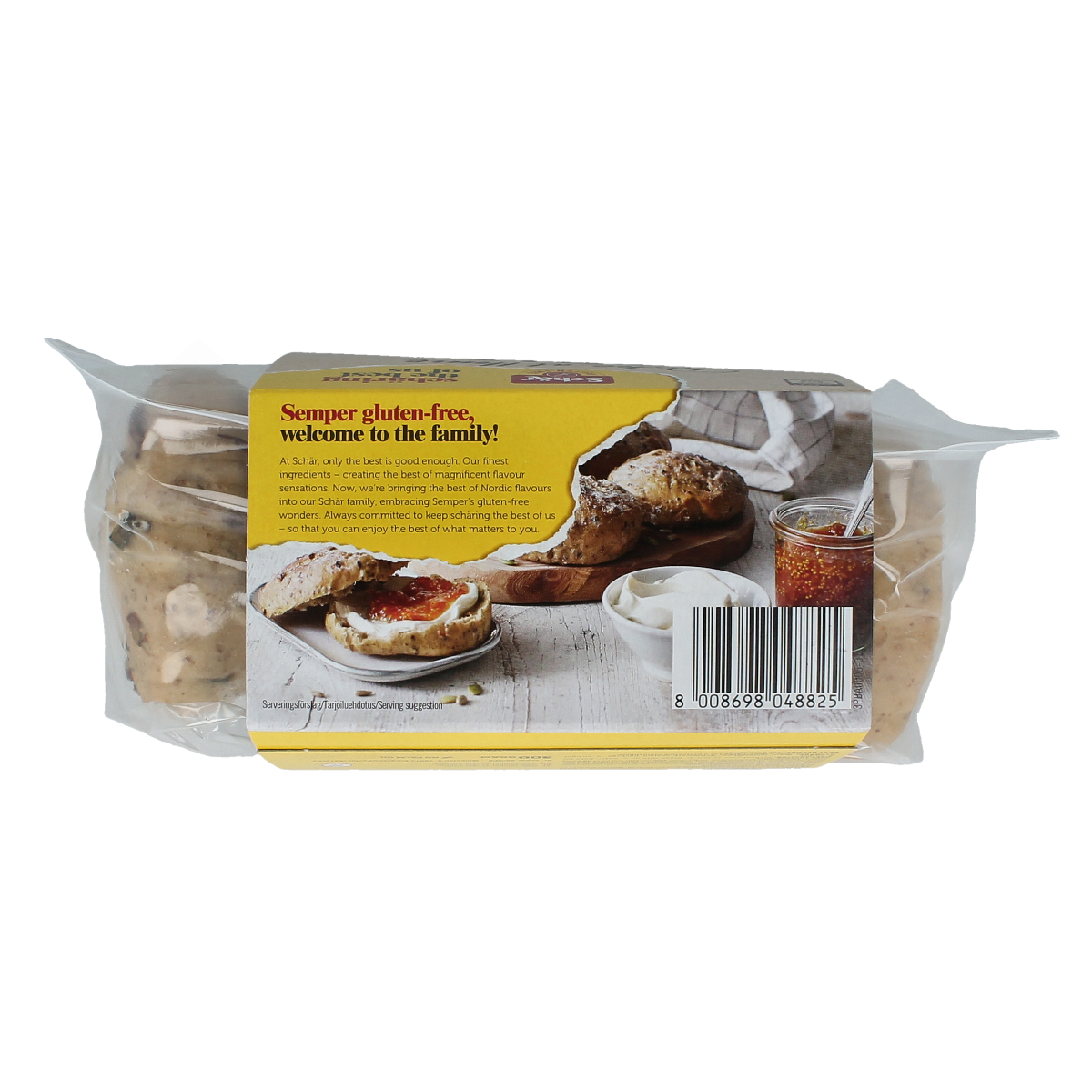 Schar Afbakbroodjes trio glutenvrij 300.00 Gram