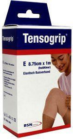 Tensogrip Elastisch buisverband E 1m x 8.75cm huidskleur 1.00 Stuks