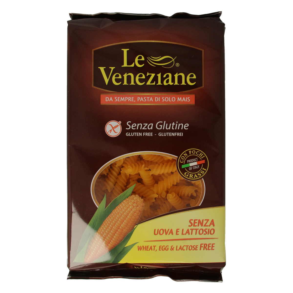 Le Veneziane Fusilli glutenvrij 250.00 Gram