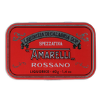 Amarelli Laurierdop liquiriz calabria blikje kleine stukjes 40 Gram