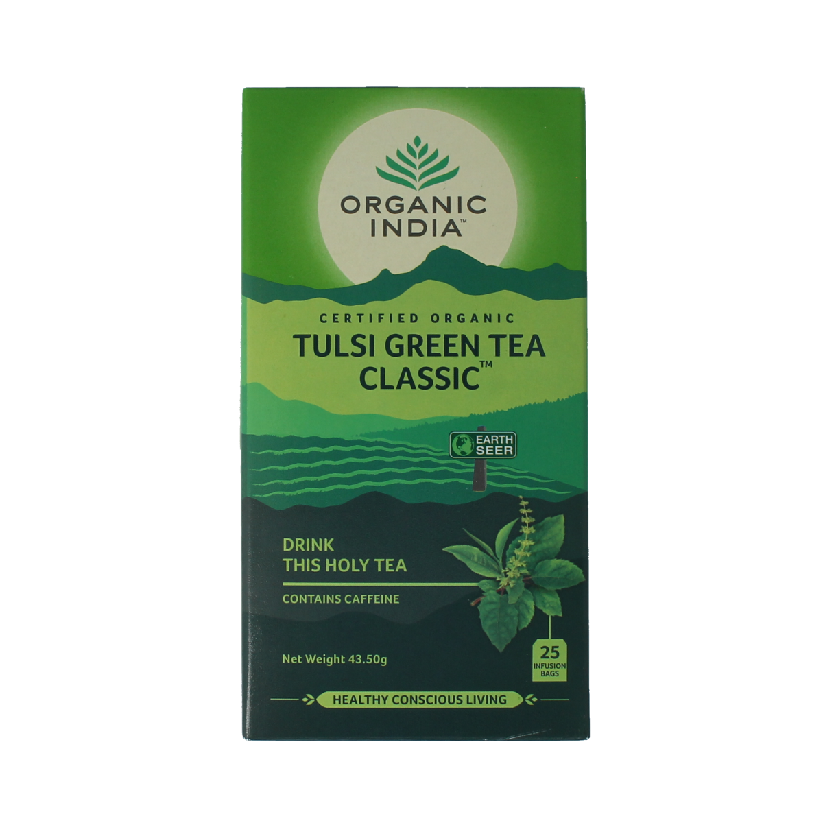 Organic India Tulsi green thee bio 25.00 Zakjes