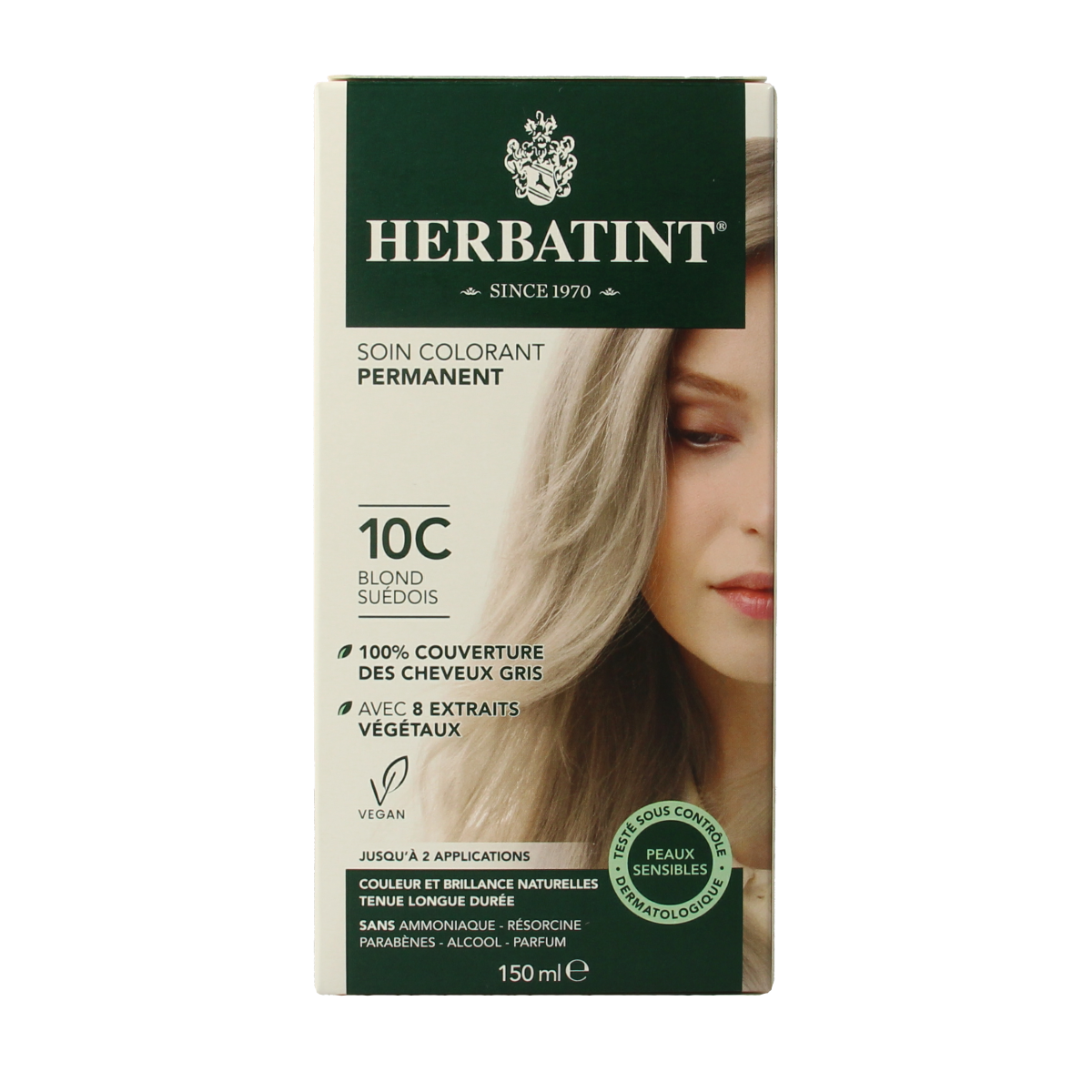 Herbatint 10C Zweeds blond 150.00 Milliliter
