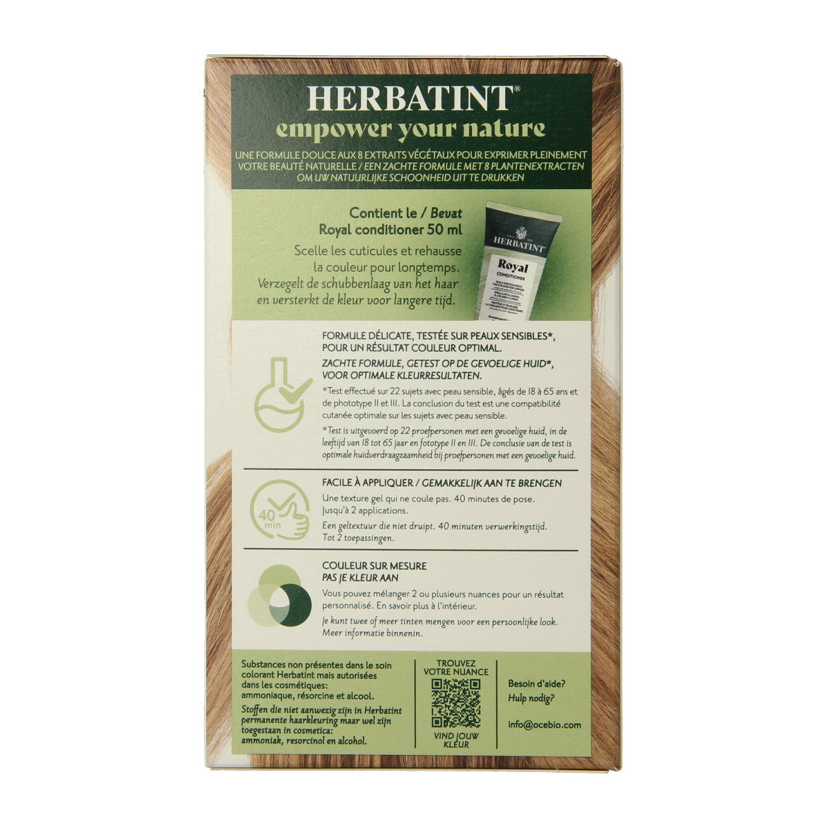 Herbatint 8D Licht goud blond 170.00 Milliliter