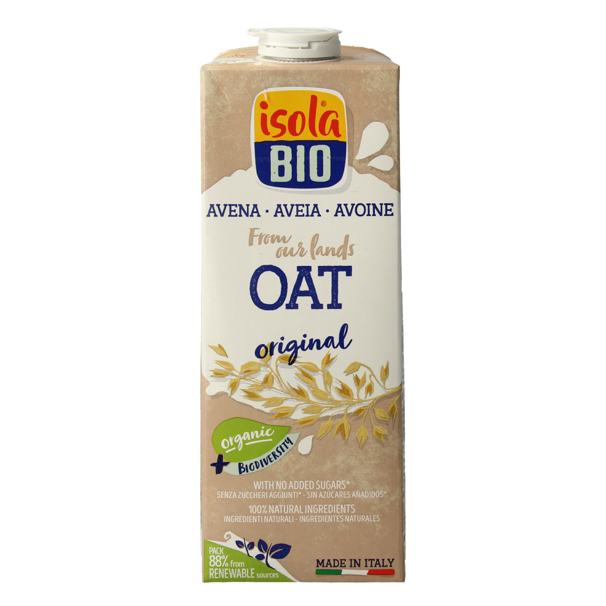Isola Bio Haverdrank bio 1.00 Liter