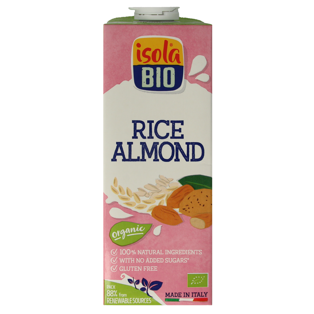 Isola Bio Rijstdrank amandel bio 1.00 Liter