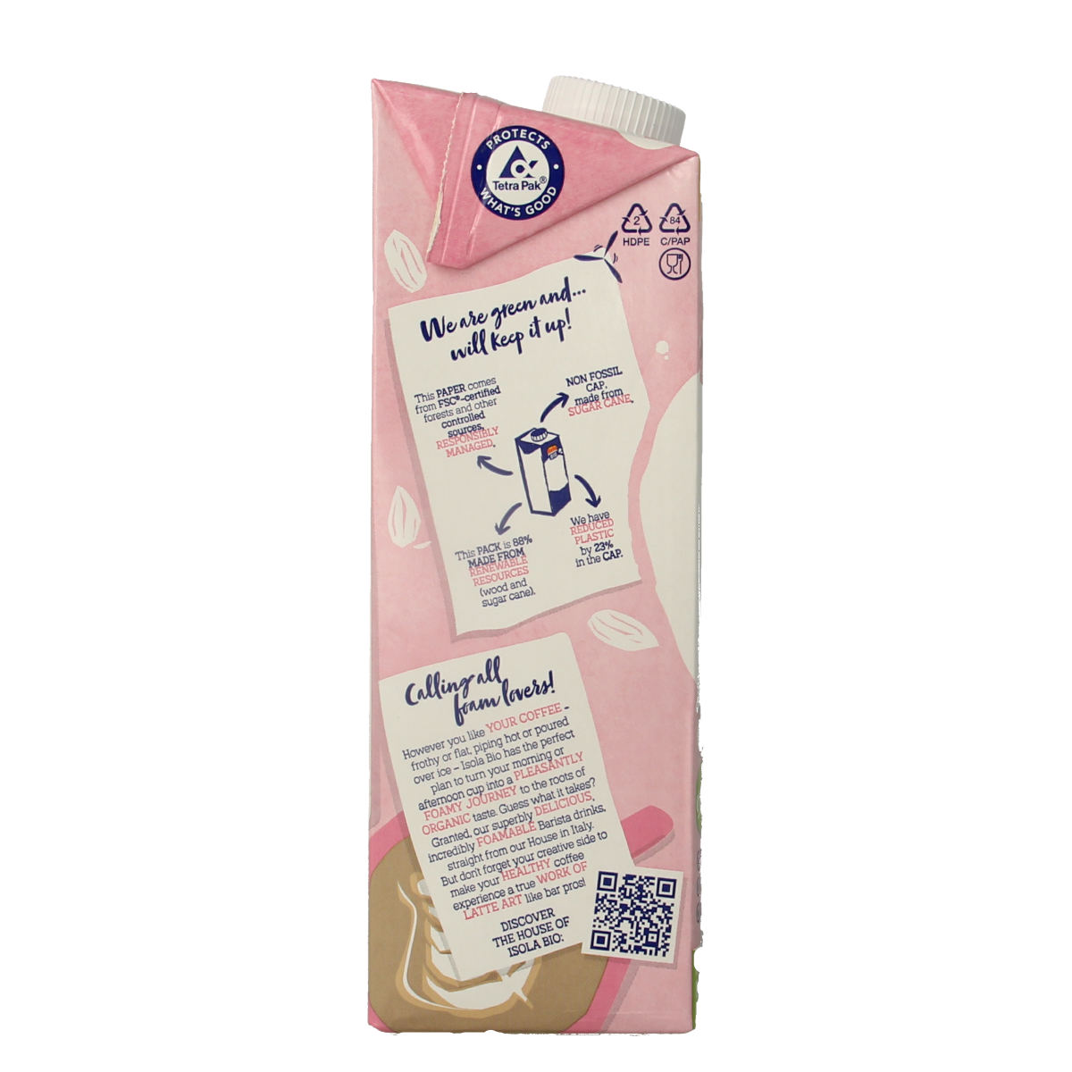 Isola Bio Almond barista bio 1.00 Liter