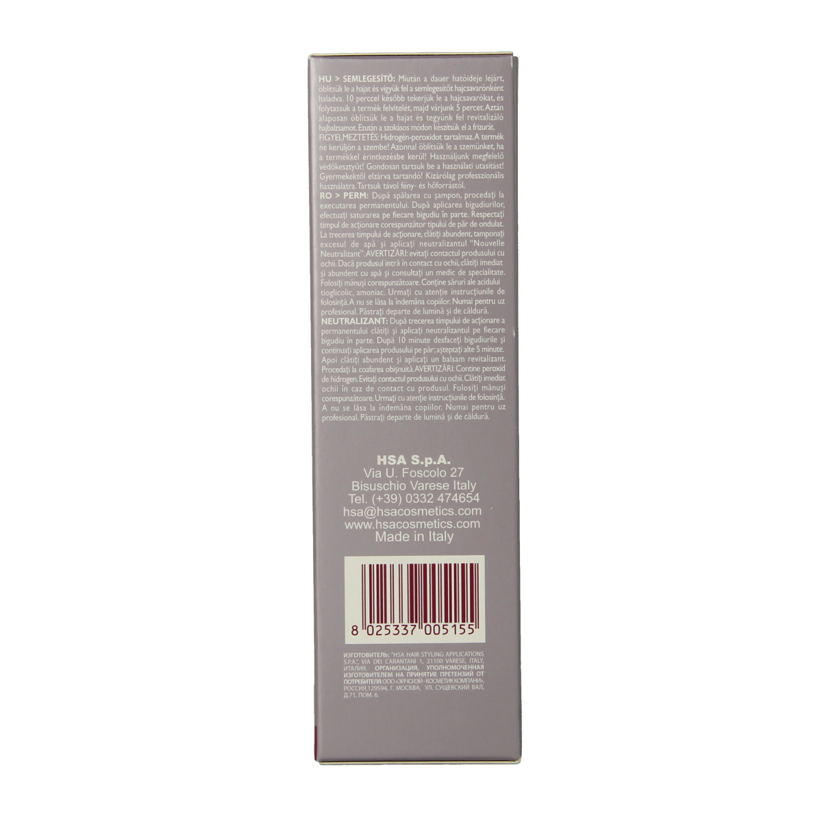 Nouvelle Permanent kit nr 0 2 x 120ml 1.00 Set