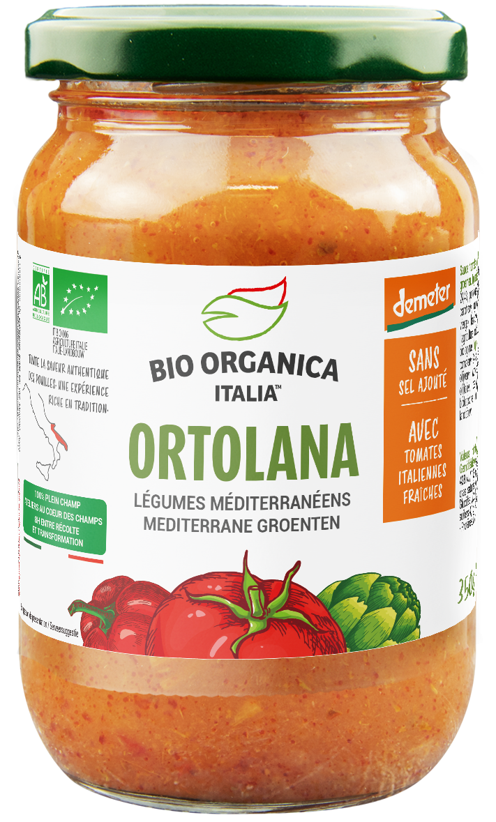 Bio Organica  Pastasaus ortolana demeter 350.00 Gram