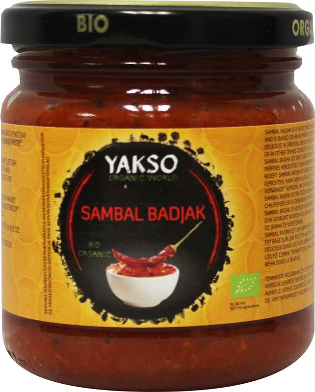 Yakso Sambal badjak bio 200.00 Gram