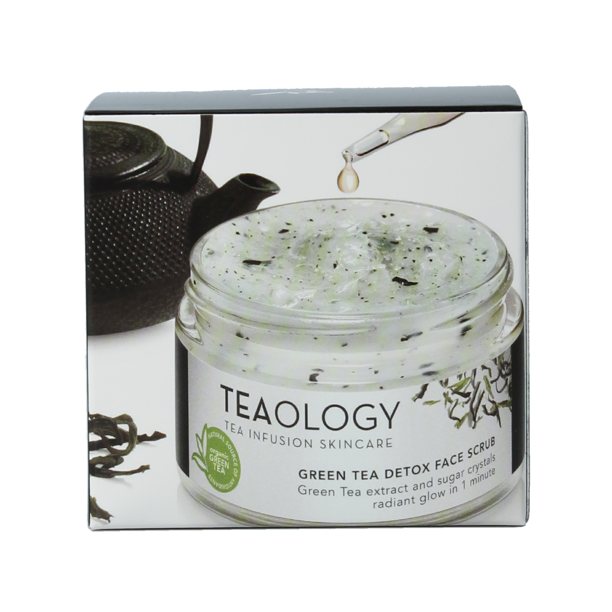 Teaology Green tea detox face scrub 50.00 Milliliter