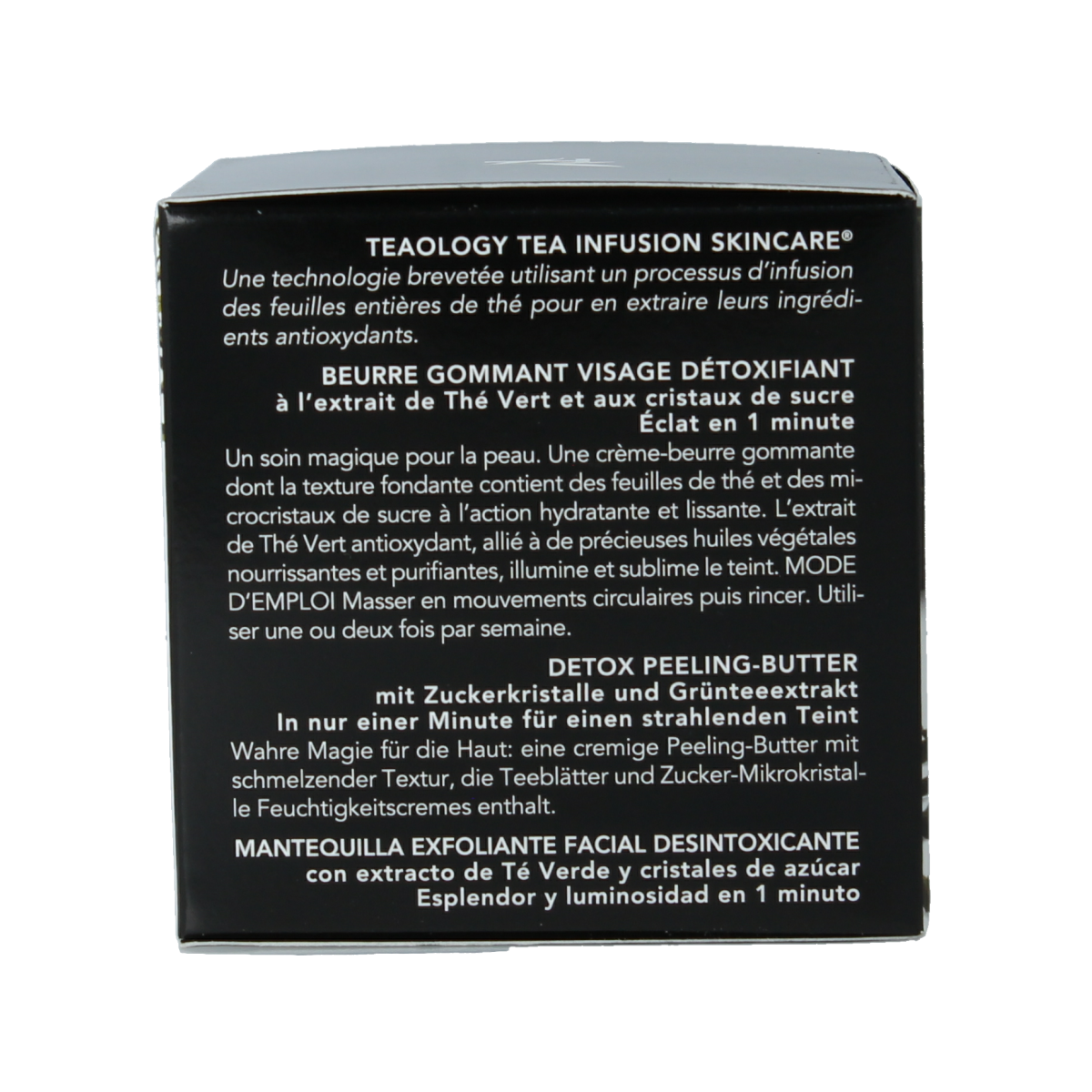 Teaology Green tea detox face scrub 50.00 Milliliter
