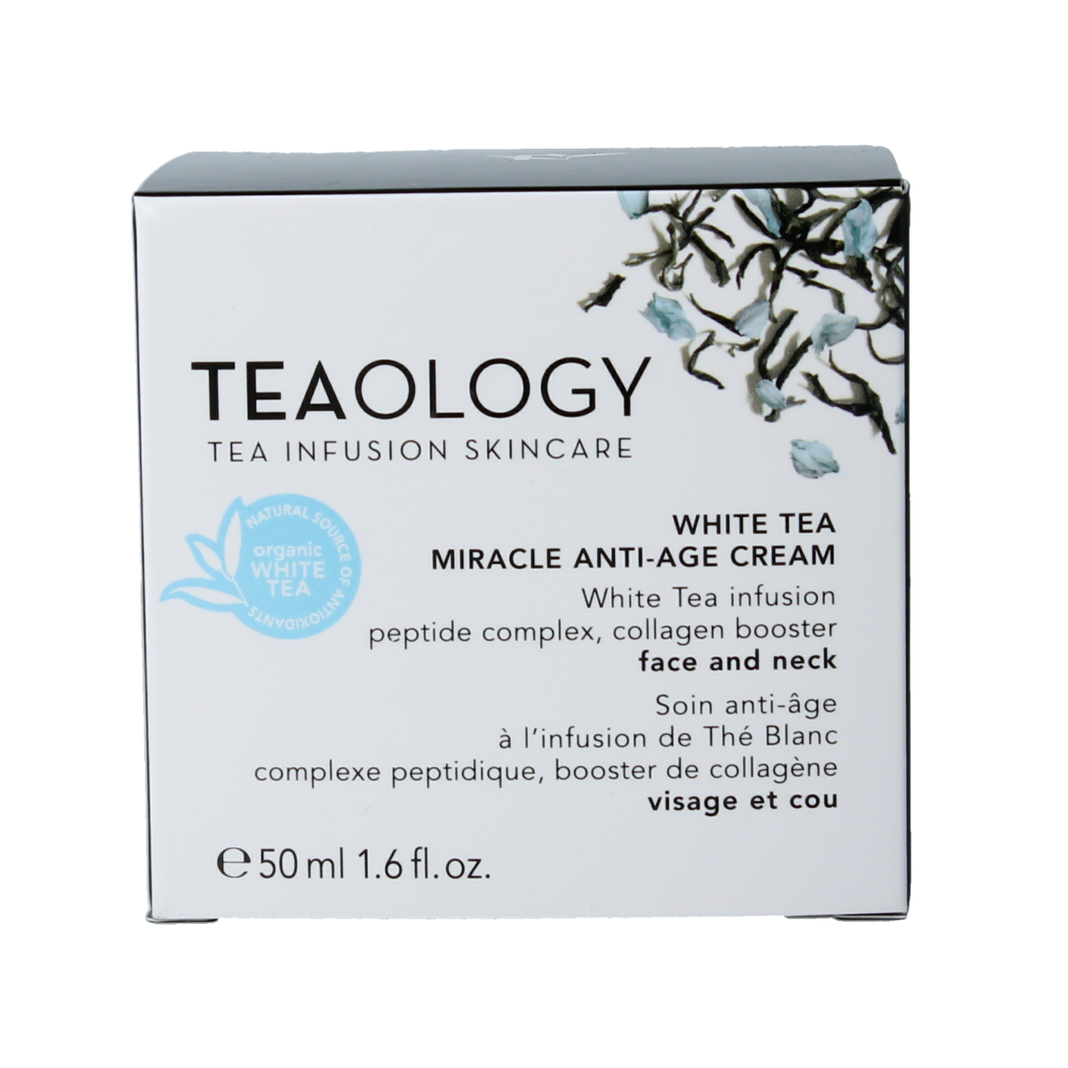 Teaology White tea anti age cream 50.00 Milliliter