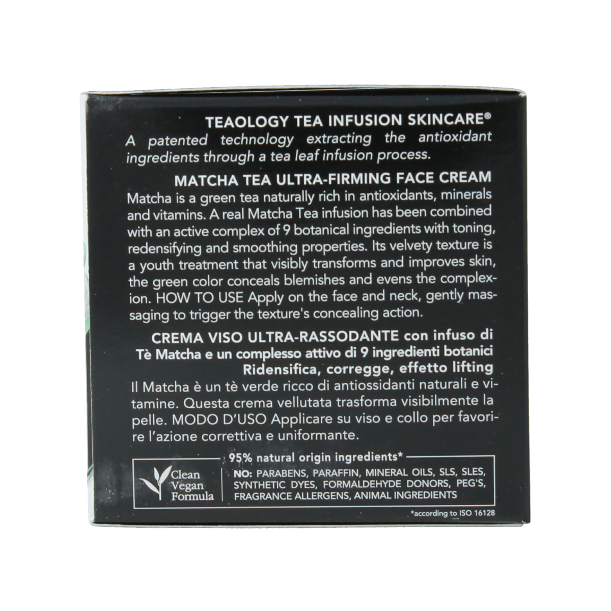 Teaology Matcha tea ultra firming cream 50.00 Milliliter
