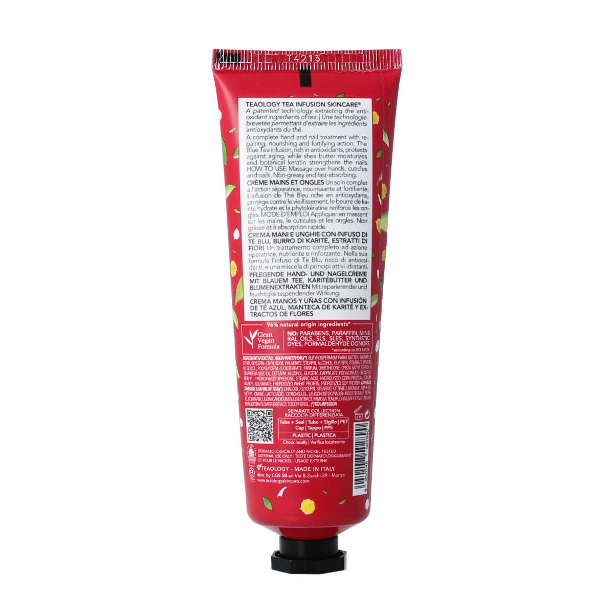 Teaology Passion tea hand & nail cream 75.00 Milliliter