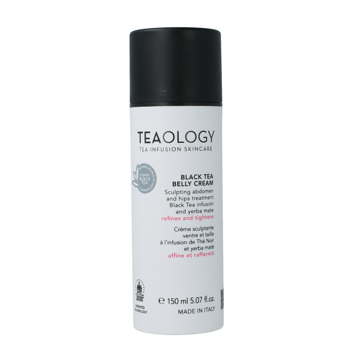 Teaology Black tea flat belly cream 150.00 Milliliter