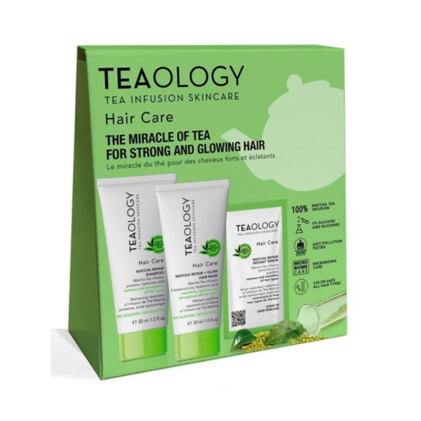 Teaology Matcha repair hair care kit 1.00 Stuks